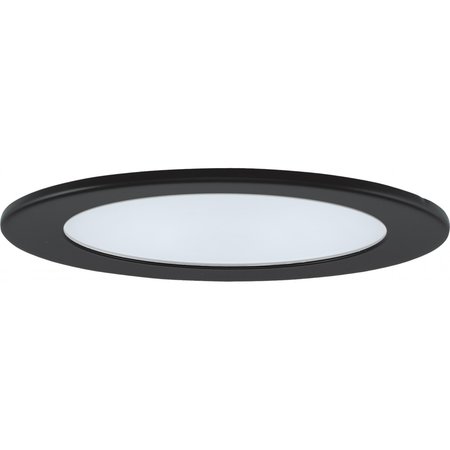 ELCO LIGHTING 4 Adjustable Shower Trim with Clear Reflector and Frosted Lens Trim" EL1412N